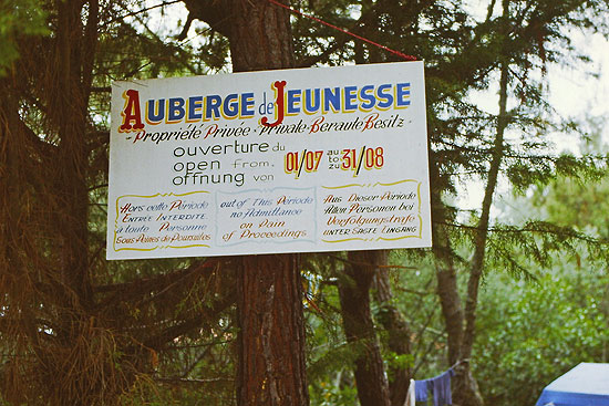Jugendherberge Cap Ferret in den 80er Jahren (ªFoto: Martin Schmitz)